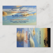 Cloudscape Sky名刺 名刺 (正面/裏面)