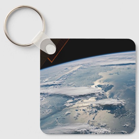 Cloudscapesスマのまわりにトラ，インドネシア。 キーホルダー (正面)