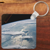 Cloudscapesスマのまわりにトラ，インドネシア。 キーホルダー (裏面)