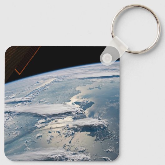 Cloudscapesスマのまわりにトラ，インドネシア。 キーホルダー (裏面)