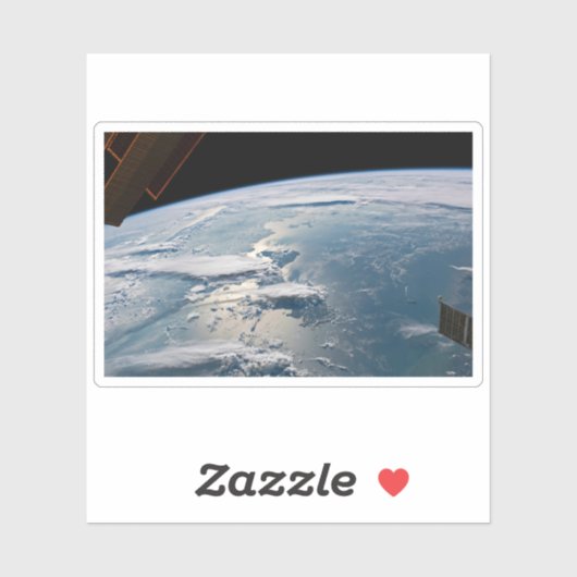 Cloudscapesスマのまわりにトラ，インドネシア。 シール (シート)