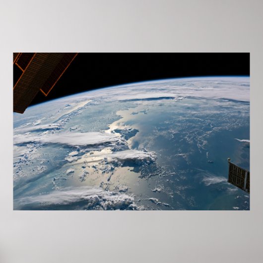 Cloudscapesスマのまわりにトラ,インドネシア。 ポスター (正面)