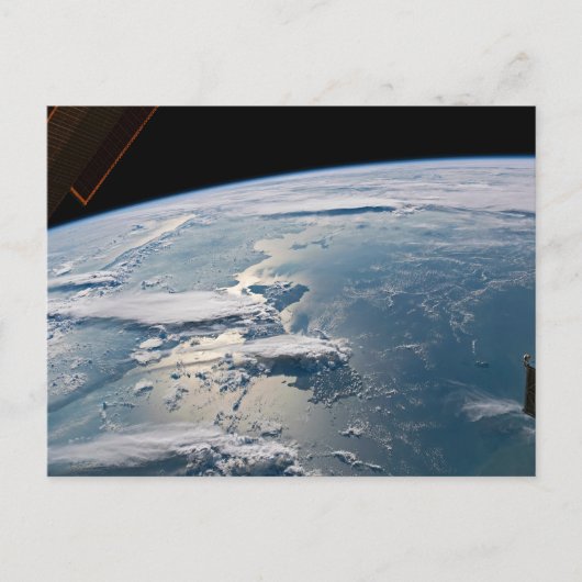 Cloudscapesスマのまわりにトラ,インドネシア。 ポストカード (正面)