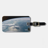 Cloudscapesスマのまわりにトラ，インドネシア。 ラゲッジタグ (正面横)