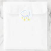 Cloudstarsスタンプ ラウンドシール (バッグ)