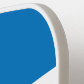 Cloudy Blue Sky Across Striping with Name ピックルボールラケット (左詳細)