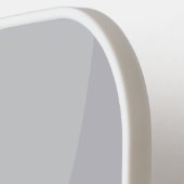 Cloudy Blue Sky Circle Stripe with Name ピックルボールラケット (左詳細)