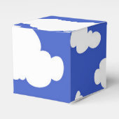 Cloudy Blue Sky White Clouds Dreamy Clouding フェイバーボックス (正面サイド)