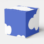Cloudy Blue Sky White Clouds Dreamy Clouding フェイバーボックス (裏面サイド)