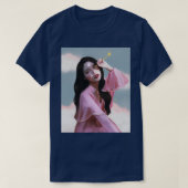 Cloudy Love Tシャツ (デザイン正面)