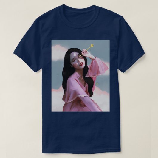 Cloudy Love Tシャツ (デザイン正面)