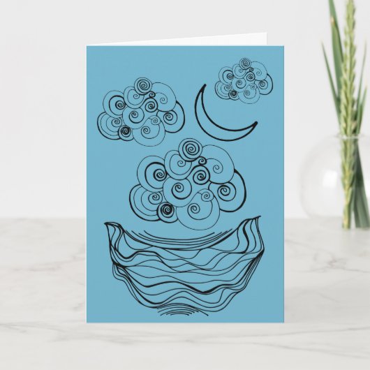 Cloudy Skies カード (正面)