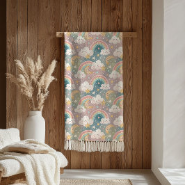 Cloudy Skies Blanket Pastel Sherpa for Sweet Kids シェルパブランケット