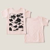 CLOUDY SMOKY Tシャツ 子供用 (デザイン正面&裏面)