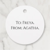 Cloudy Sun フェイバータグ (裏面)