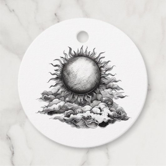 Cloudy Sun フェイバータグ (正面)