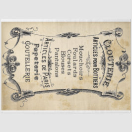 Clouterie Label Decopage紙 薄葉紙