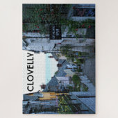 Clovelly：デボン、イングランド2 ジグソーパズル (縦)