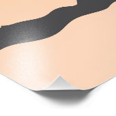 Clovelly, Devon vintage travel train poster フォトプリント (角)