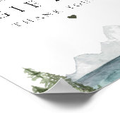 CLOVER Bohoマウンテンレイクカードとギフト ポスター (角)