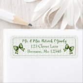 Clover & Bow St. Patrick’s Day ラベル (インサイチュ)