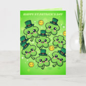Clover Cutie St. Patrick’s Day Card カード (正面)