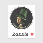 Clover Earring St. Patrick's Day シール (シート)