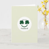 Clover Eyes Husband Love You Card カード (黄色い花)