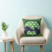 Clover Friends Throw Pillow クッション (椅子)