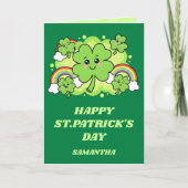 Clover Joy St. Patrick’s Day Card カード (正面)