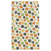 CLOVER LEAVES ST PATRICKS PATTERN スモールペーパーバッグ (裏面)