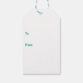 Clover Lovers Pizza St. Patrick’s Day ギフトタグ (裏面)