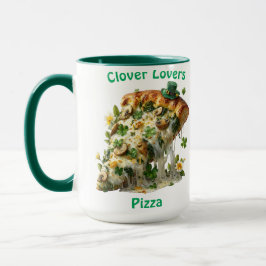 Clover Lovers Pizza St. Patrick’s Day マグカップ
