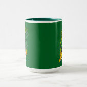 Clover Money Energy – Lucky Leprechaun - caneca マグカップ (中央)