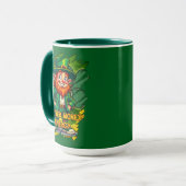 Clover Money Energy – Lucky Leprechaun - caneca マグカップ (正面左)