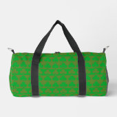 Clover Pattern Small ダッフルバッグ (正面)