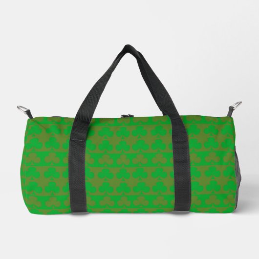 Clover Pattern Small ダッフルバッグ (正面)