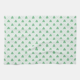 Clover Print Towel for Stylish Kitchen Decor キッチンタオル
