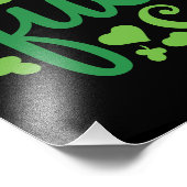 clover queen - St. Patrick's Day フォトプリント (角)