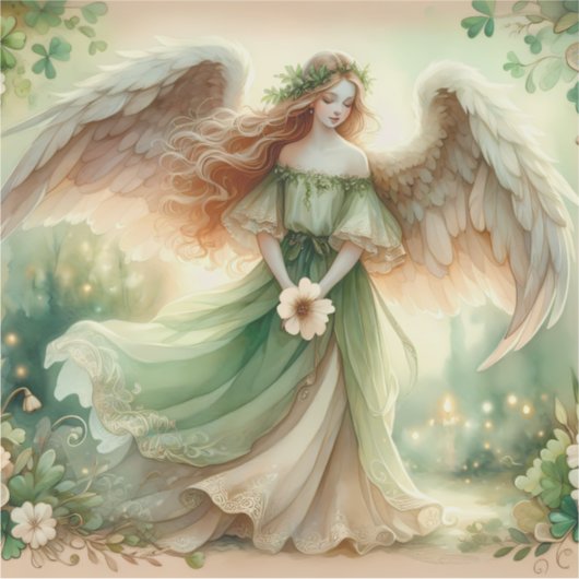 Clover Serenity Angel シール (正面)