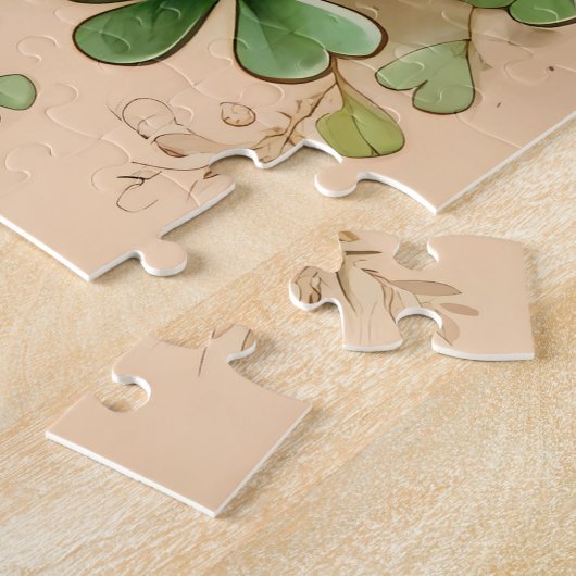 Clover Serenity Angel ジグソーパズル (側面)