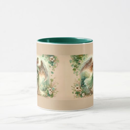 Clover Serenity Angel Coffee Cup Mug マグカップ (中央)