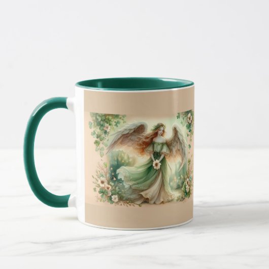 Clover Serenity Angel Coffee Cup Mug マグカップ (左)