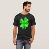 Clover Shamrock Funny St Saint Patrick's Day Tシャツ (正面フル)