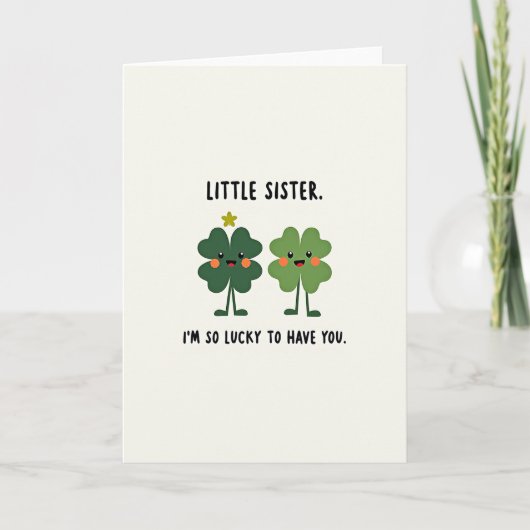 Clover Sisterhood Lucky Card カード (正面)