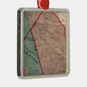 Cloverdale、ワシントン州、Mendocino メタルオーナメント (右)