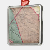 Cloverdale、ワシントン州、Mendocino メタルオーナメント (左)