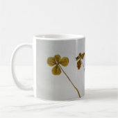 Clovers Glücksklee Vergänglichkeit Tasse コーヒーマグカップ (左)
