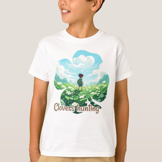 Clovers hunting tシャツ (正面)