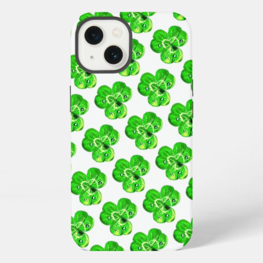 Clovers iPhoneケース iPhone 13ケース (裏面)